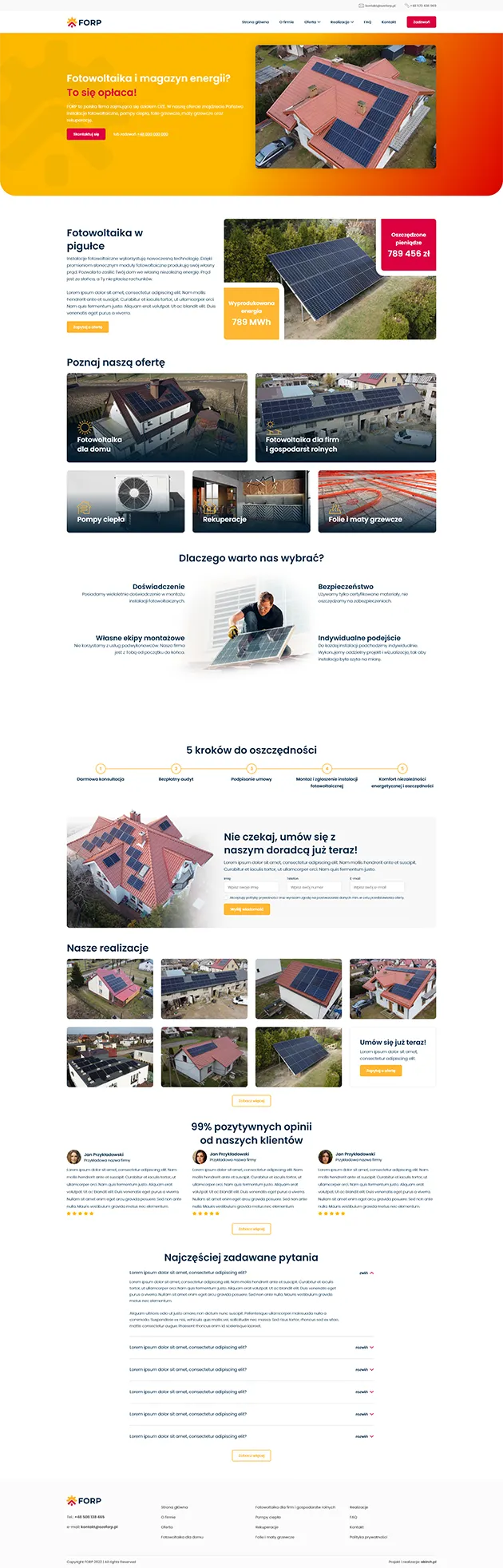 FORP Strona internetowa