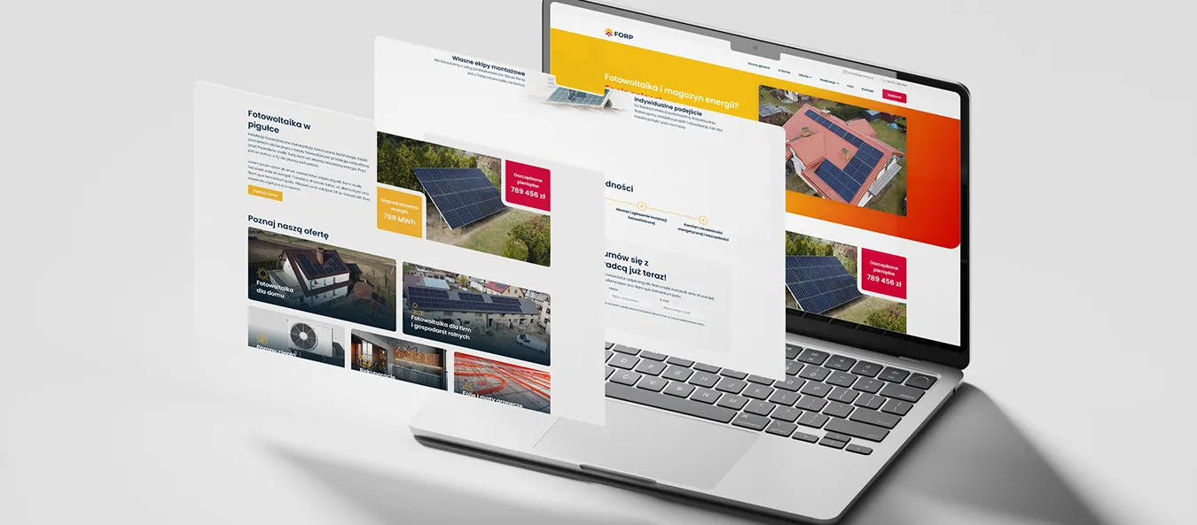 Prezentacja strony internetowej FORP