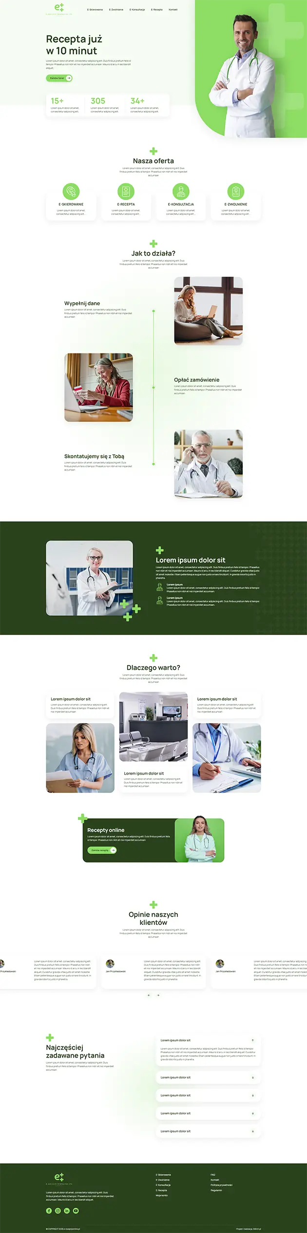 E-Receptyonline Strona internetowa