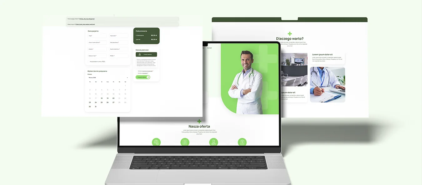 Prezentacja strony internetowej E-Receptyonline