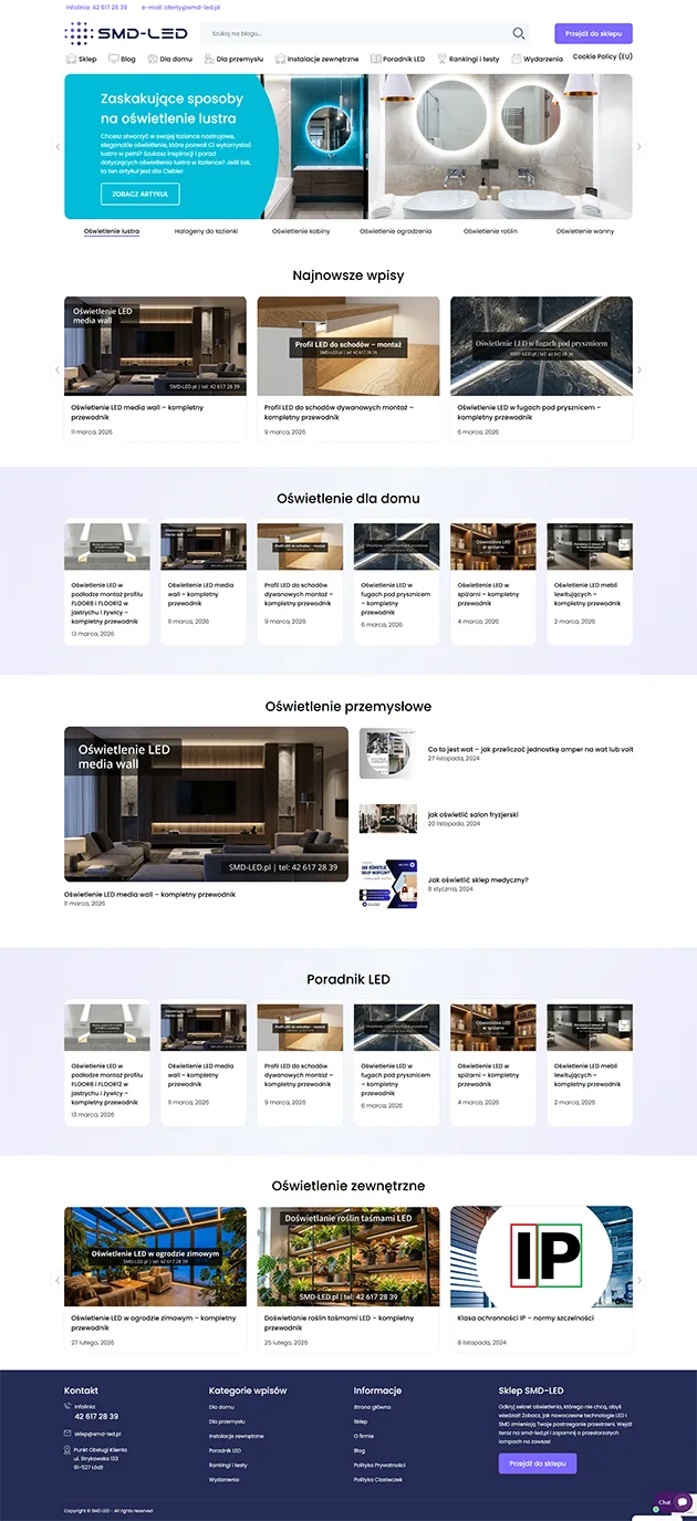 SMD-LED Strona internetowa