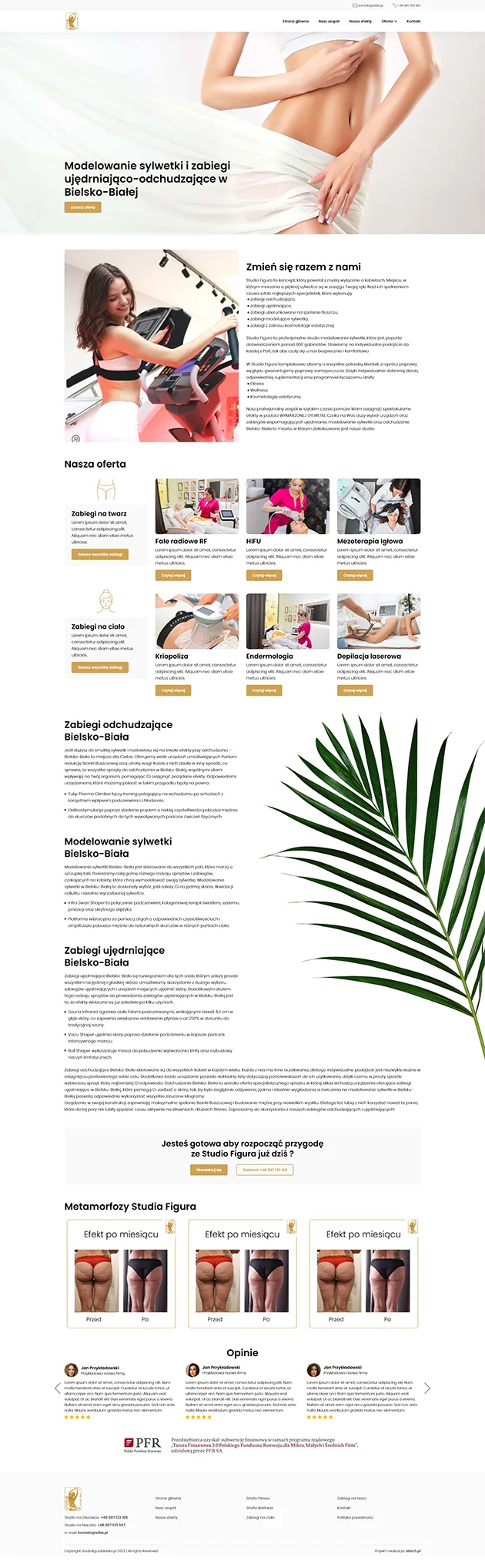 Studio Figura Strona internetowa