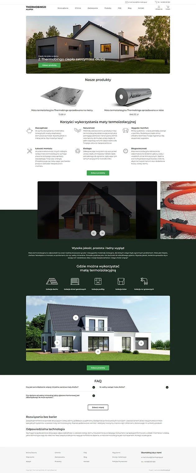 Thermobingo Strona internetowa
