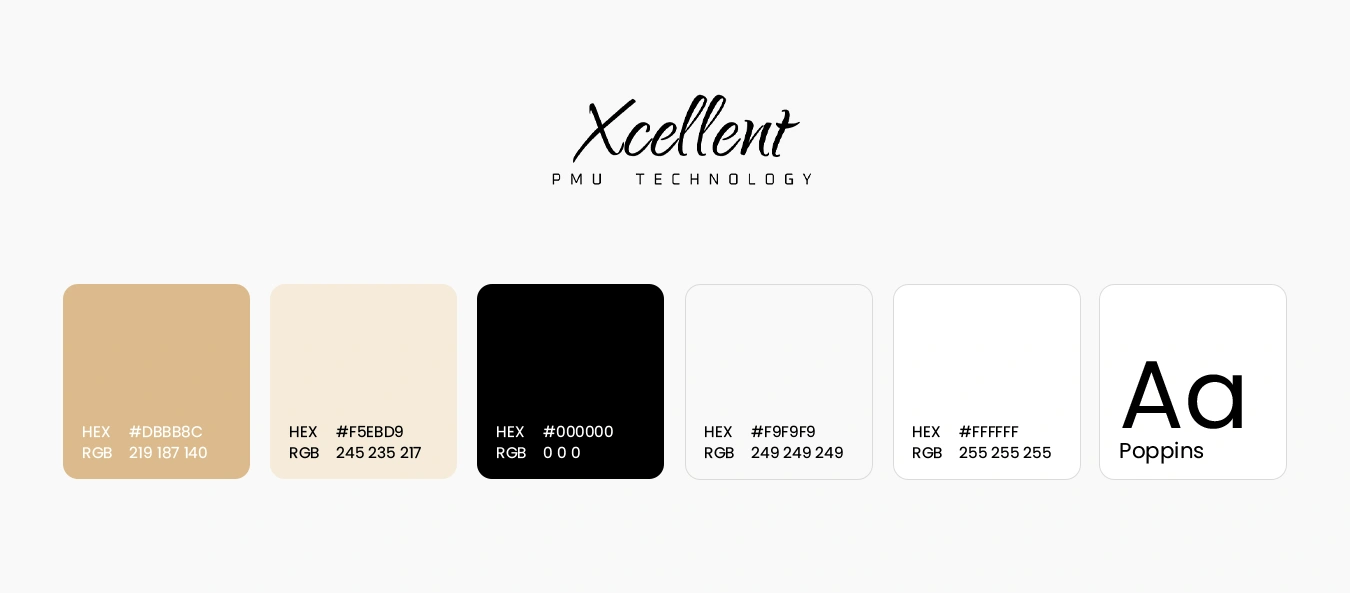 Kolory strony internetowej Xcellent